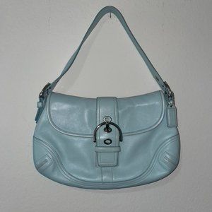 Coach Leather Hobo Shoulder Bag